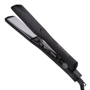 Revlon Essentials Ceramic 1 1/2" Flat Iron Black